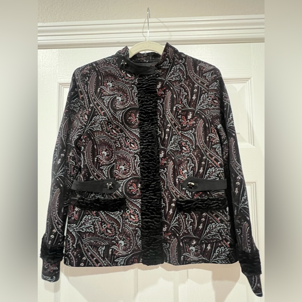 Don caster collection floral blazer women's 12P